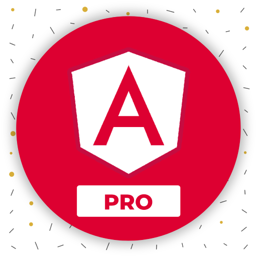 AngularDev PRO: Learn Angular Development OFFLINE icon
