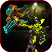 Robots Kung Fu Real Street Fighting 2018 icon