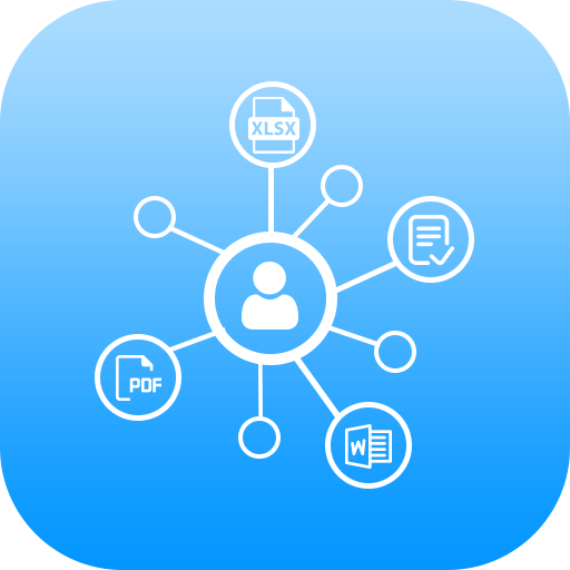 Export contacts to Pdf, Excel, Text, Word Easily icon