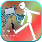 People Stick Playground sandbox Battle icon