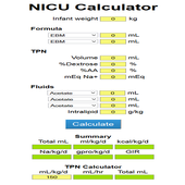 NICU Calculator icon