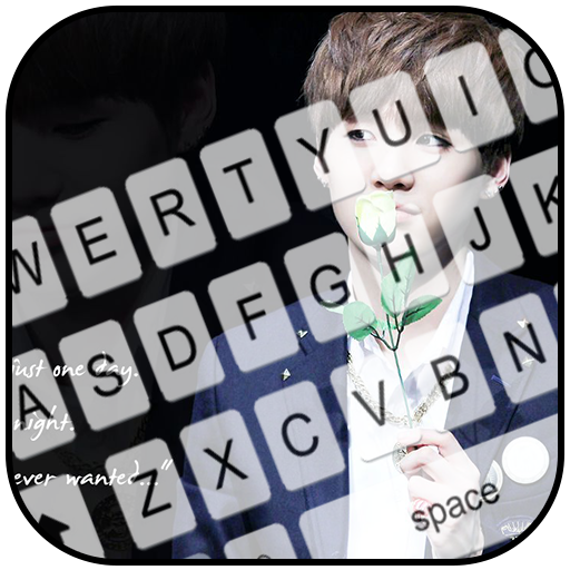 Keyboard Theme of Suga Cute icon