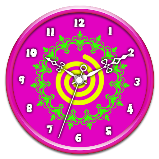 Spiral Clock Live Wallpaper icon