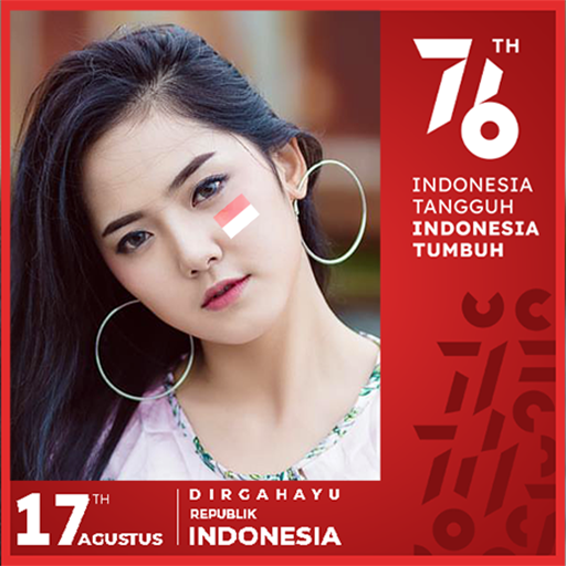 Bingkai Foto Profil HUT RI 76 2021 icon