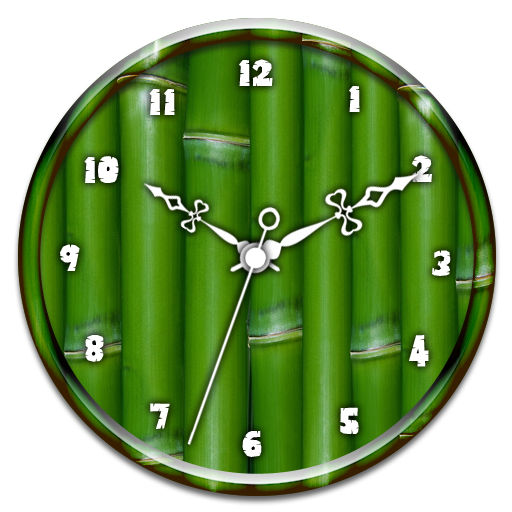 Bamboo Clock Live Wallpaper icon