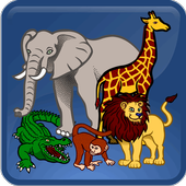 Cartoon Animal Match Game icon
