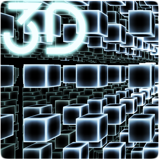 Infinity Parallax Cubes 3D Live Wallpaper icon