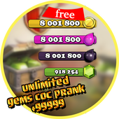 Cheat For Clash Of Clan prank icon