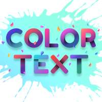 Stylish Color Text Effect on 9Apps