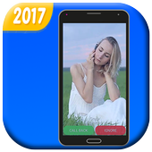 full screen caller id 2017 أيقونة