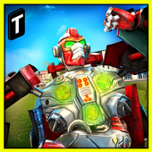 Futuristic Car Robot Rampage icon