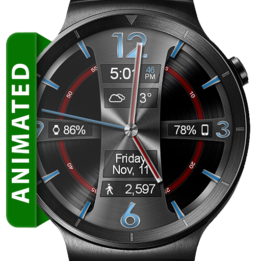 Avionic Depth HD WatchFace Widget &amp; Live Wallpaper icon
