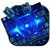Neon Technology Keyboard icon