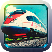 Highway Train Driving 3D icon