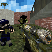 Combat Pixel Arena 3D Infinity Multiplayer icon