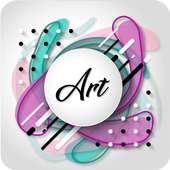 Neon Line Sketch Art on 9Apps