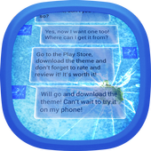 Frozen for GO SMS icon