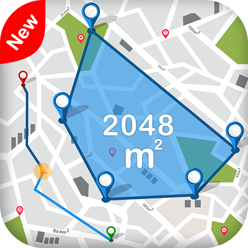 GPS Fields Area Measure, Area Calculator for land icon