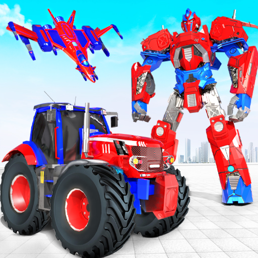 FLYING TRACTOR ROBOT CAR TRANSFORM: ROBOT GAMES icon