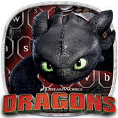 How to Train Your Dragon Toothless Keyboard Theme icon