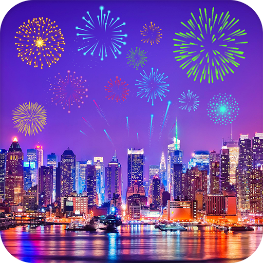 New Year Live Wallpaper 2021 - New Year Fireworks icon