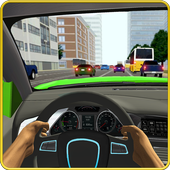 Car Driving in City - Endless Highway Car Run icon
