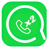 Parallel accounts for WhatsApp icon