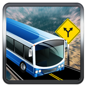 Impossible Bus Sky Driving Track Simulator 3D Game icon