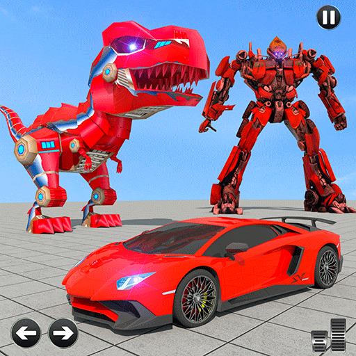 Dino Robot Car Transform Simulator icon