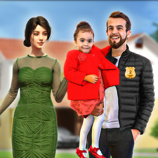 Virtual Police Dad Simulator : Happy Father Family icon