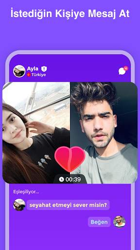 CuteU- Görüntülü Sohbet, Yeni Arkadaşlar Edin screenshot 3