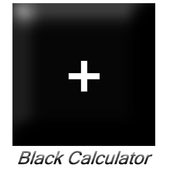 Black Calculator icon