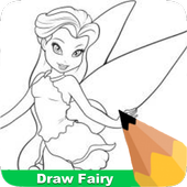 How To Draw Fairy icon