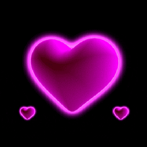 Purple Hearts Live Wallpaper icon