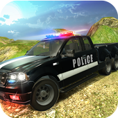 6x6 Offroad Police Truck Driving Simulator icon