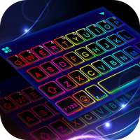 Tema Keyboard Led Neon Color on 9Apps