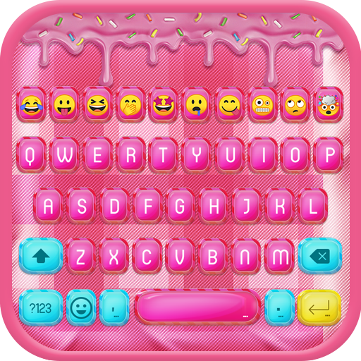 Sweet Candy  Emoji Keyboard for Android O icon