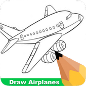 How To Draw Airplanes icon