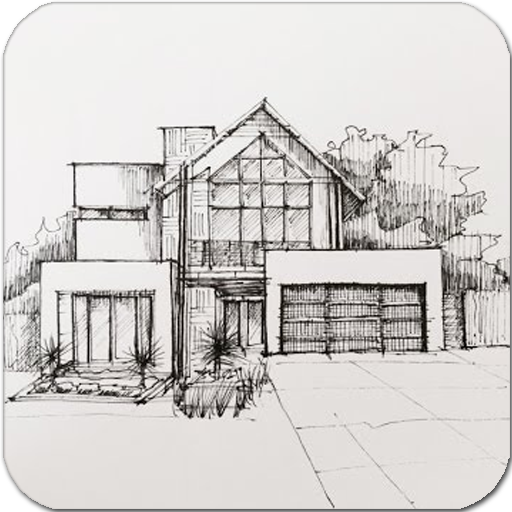 How To Draw Architecture Sketch icon