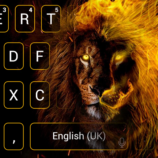 Lion keyboard icon