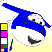 Flying wings Coloring Game icon