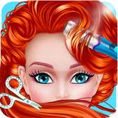 Mom jogos penteado meninas