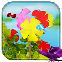 Hibiscus 3D Live Wallpaper on 9Apps