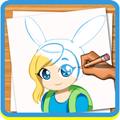 How To Draw Adventure Time icon