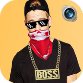 Thug life photo sticker icon