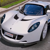 Car in Driving 2019 3D icon