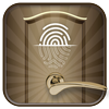 Pattern Door Lock Screen - Fingerprint Support icon