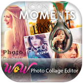 WoW Photo Collage Editor and Best Photo Effects icon