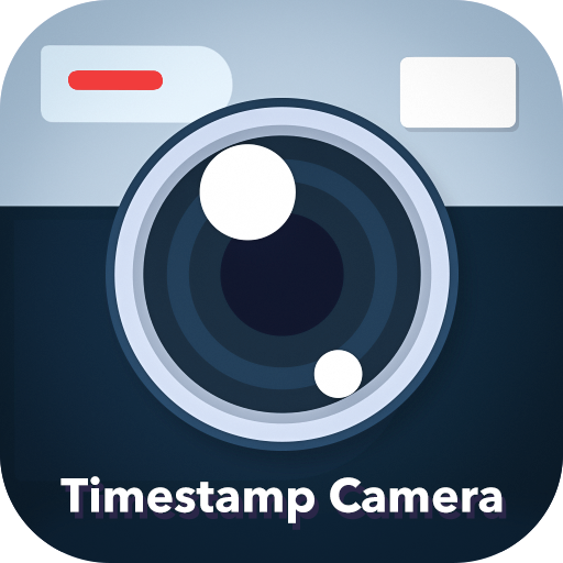 Auto Time Stamp Camera: Date,Time &amp;Location Stamp icon