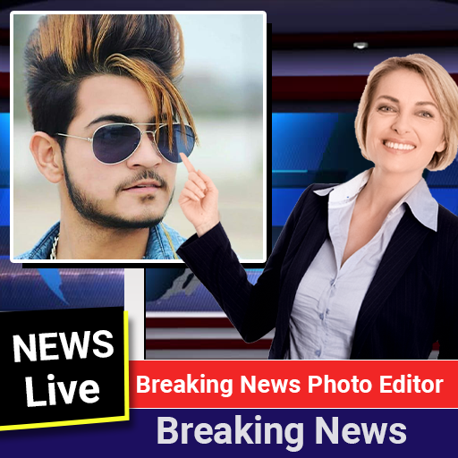 Media Photo Editor-Breaking News Photo Frame Maker icon